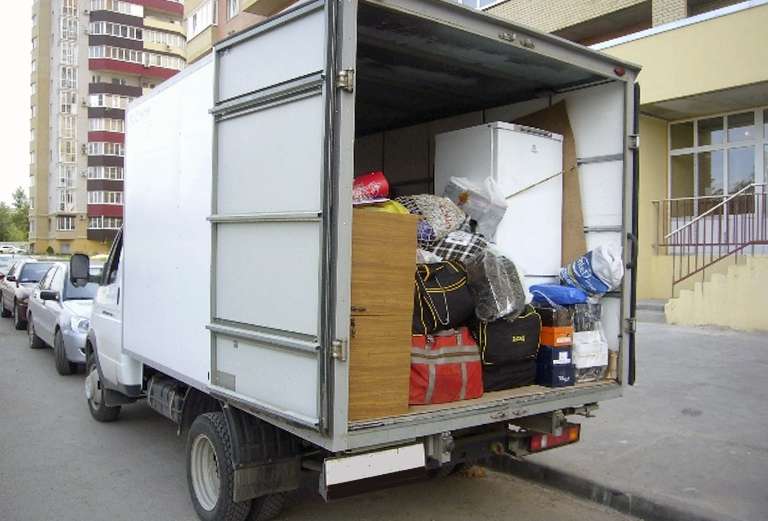 Заказ авто для транспортировки личныx вещей : Кухня и шкаф из Ульяновска в Сургут