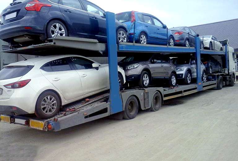 Перевозка автомобиля Toyota Prius Prius / 2012 г / 4 шт