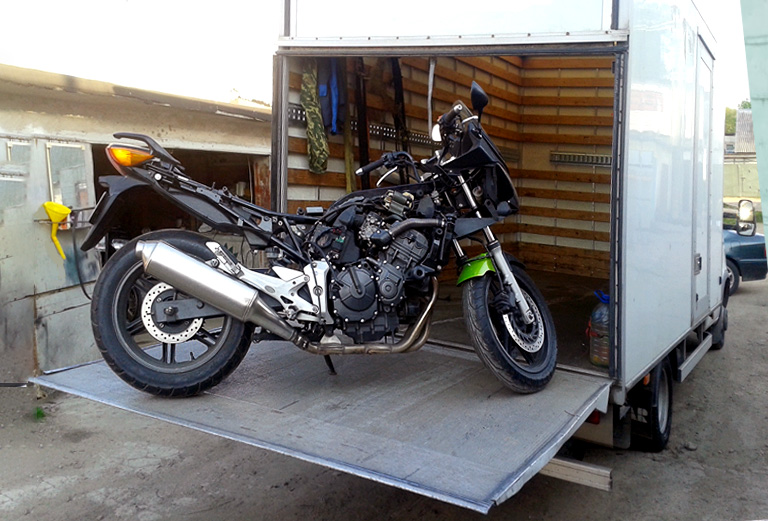 Отправка мотоцикла цены из Сосногорска в Инту