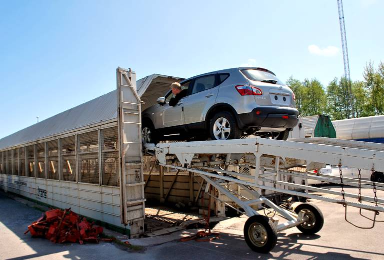 Стоимость транспортировки жд сеткой авто из Санкт-Петербурга в Иркутск